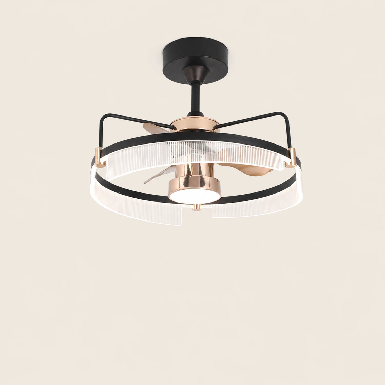 Kelley Deckenventilator mit Beleuchtung, 2 Stile, ∅60CM - Lumpaz
