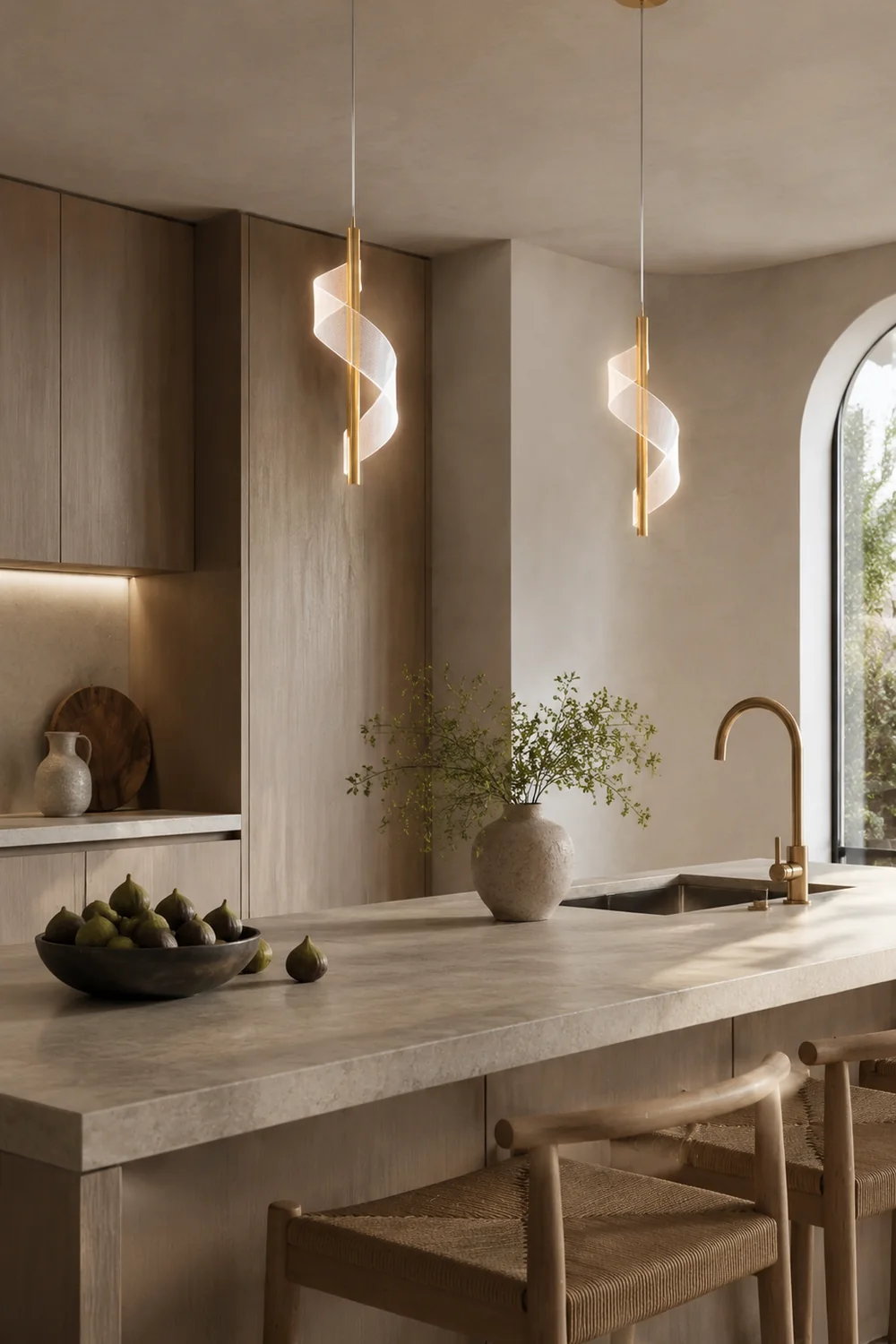 Nordic Metal Bedside Chandelier Pendelleuchte für Schlafzimmer - Lumpaz