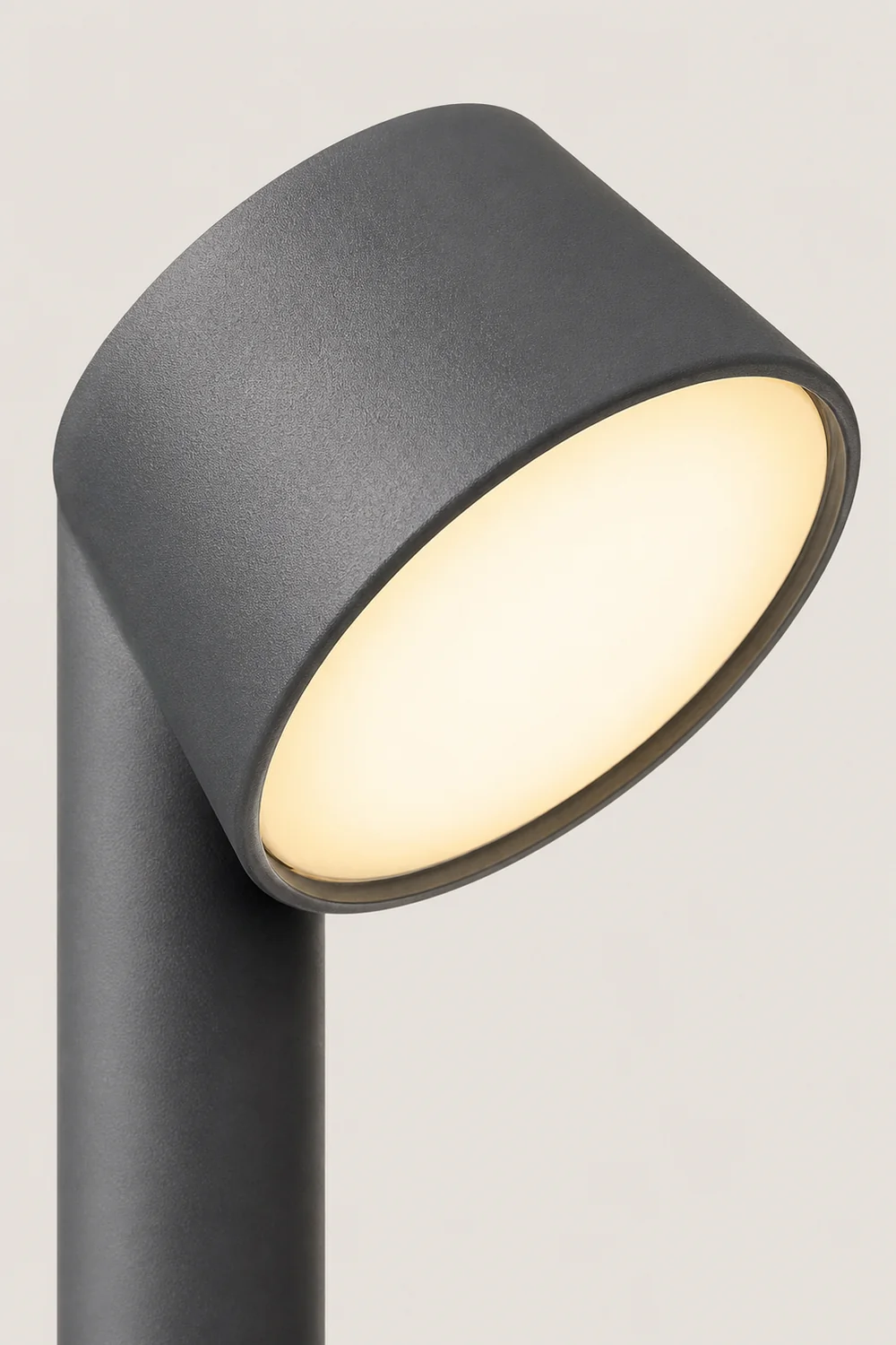 Pena Außen-Pollerleuchte Schwarz, 65CM Lang - Lumpaz