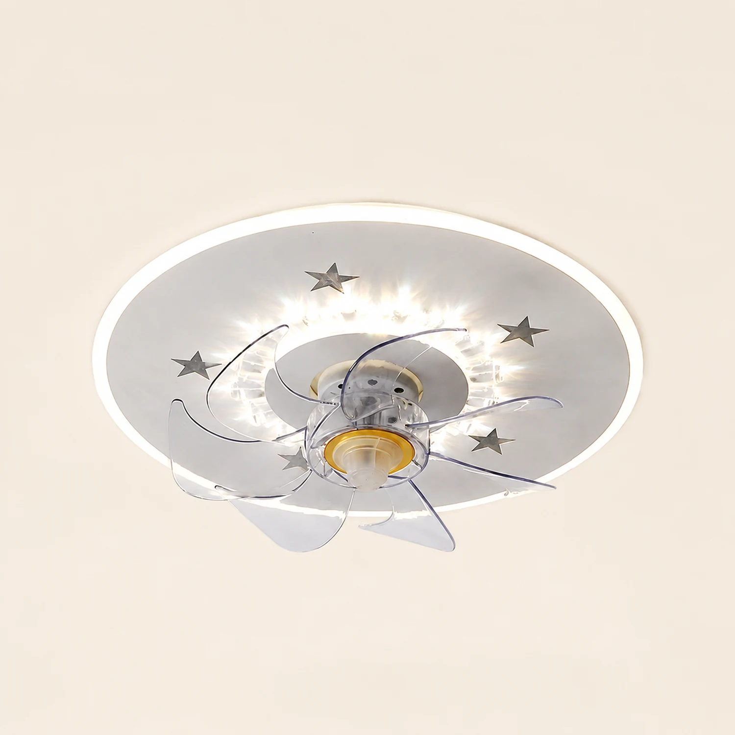 Minori Deckenventilator mit Beleuchtung, 5 Stile, ∅41/47/48cm - Lumpaz