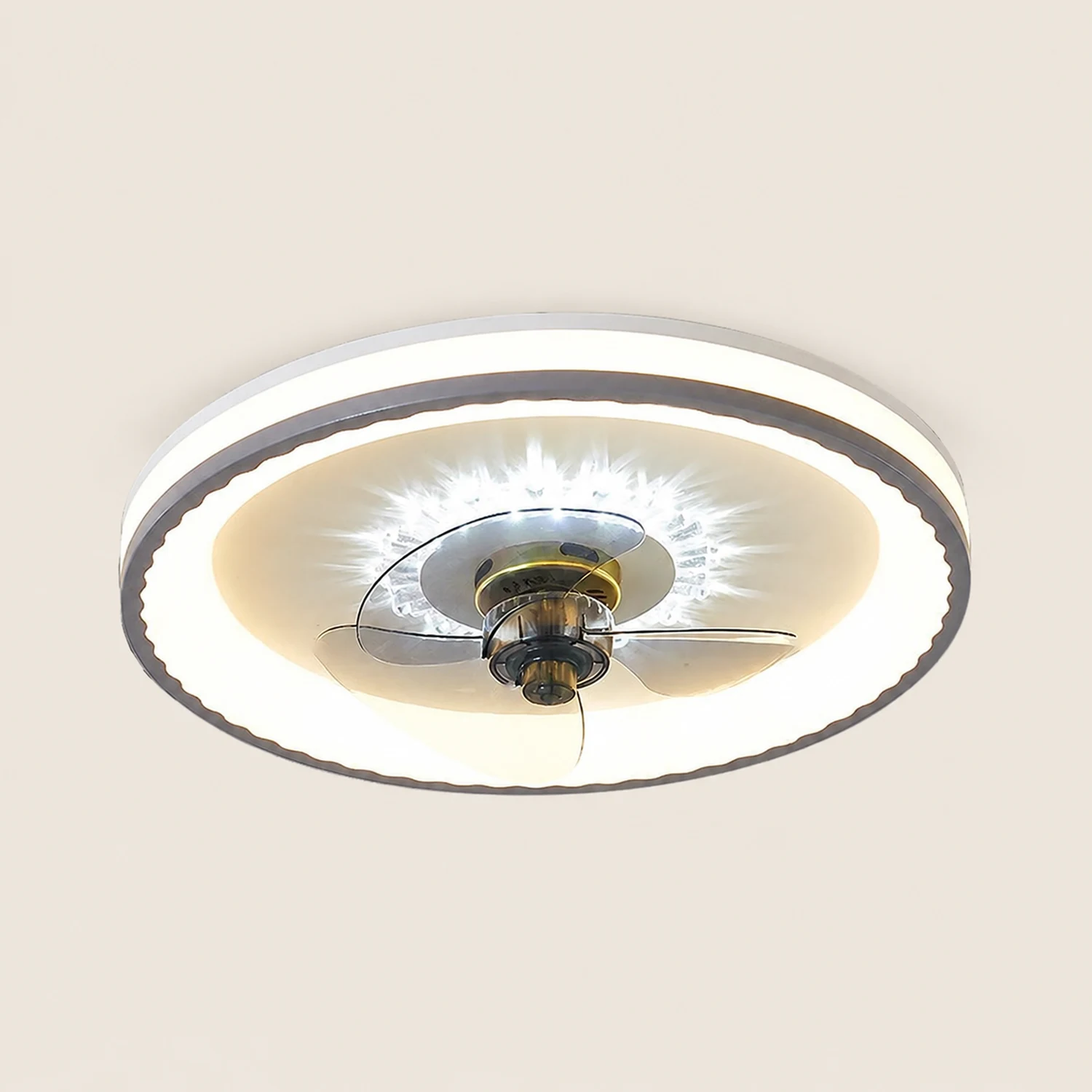 Minori Deckenventilator mit Beleuchtung, 5 Stile, ∅41/47/48cm - Lumpaz