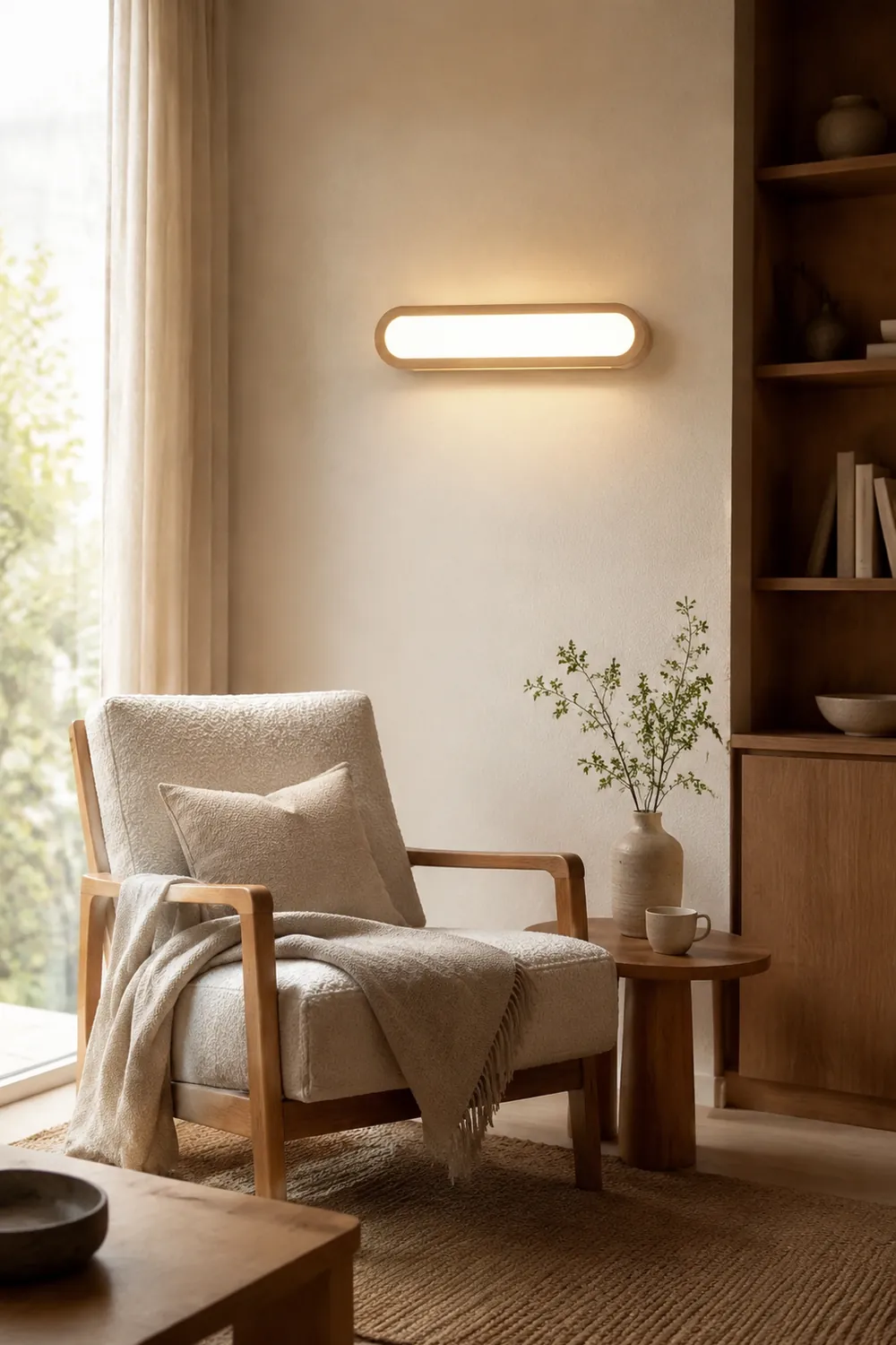 Ozawa Länglich Wandleuchte, ∅55CM - Lumpaz