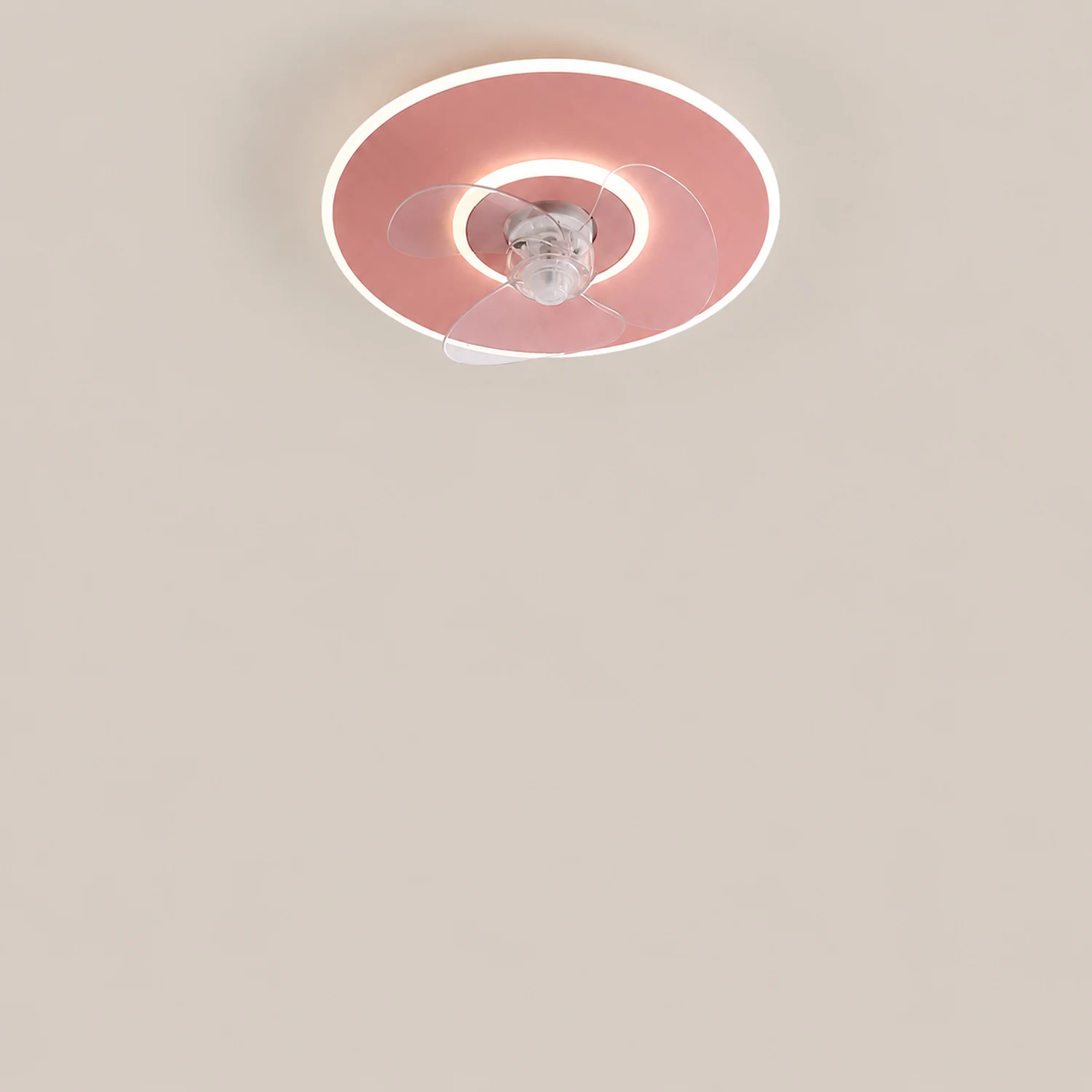 Morandi Deckenventilator mit Beleuchtung, 5 Farben, ∅40/50CM - Lumpaz