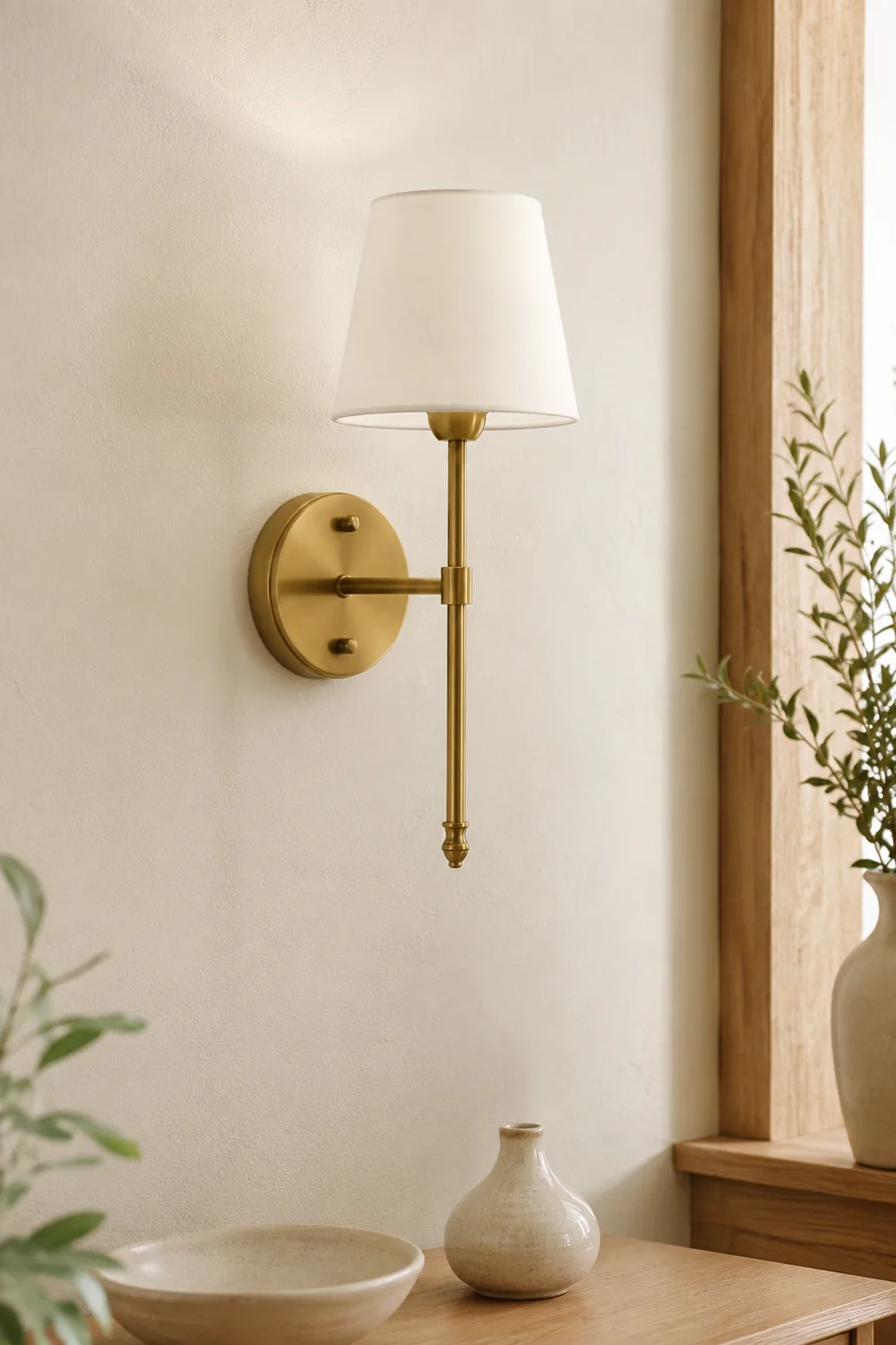 Eryn Spiegelfront Wandleuchte, 1/2-flammig, 50CM Lang - Lumpaz