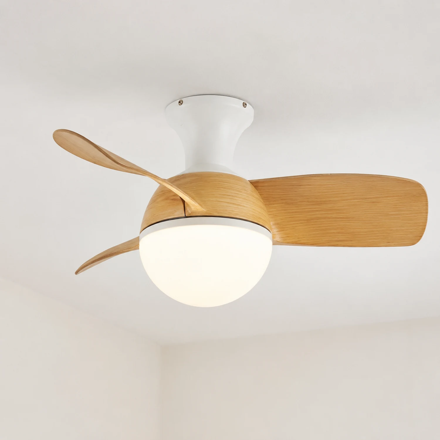 Morandi Grundlegend Deckenventilator mit Beleuchtung 3-Blatt, 3 Farben, ∅76cm - Lumpaz