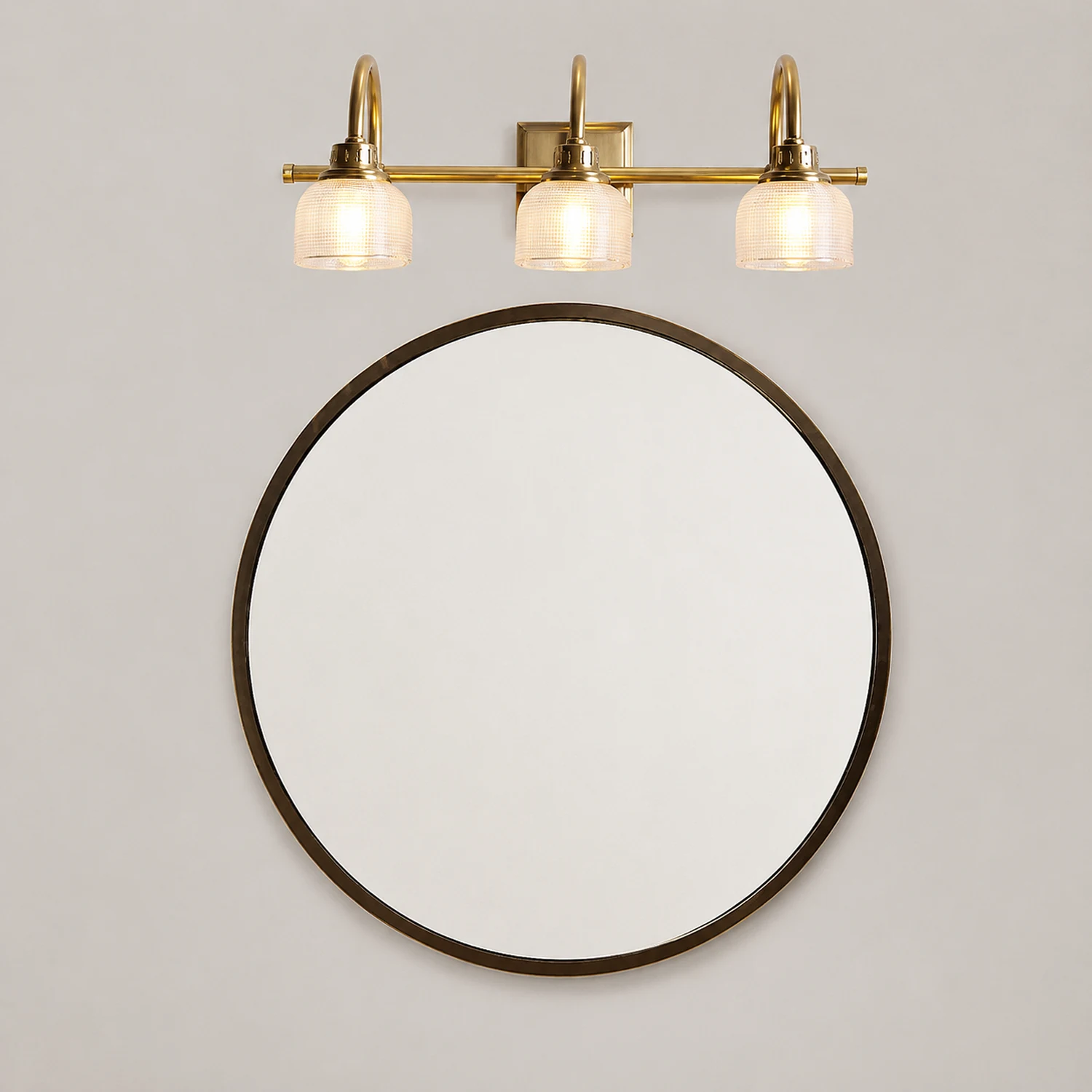 Lottie Prismatisch Spiegelfront Wandleuchte Glas , 1/2/3-flammig - Lumpaz