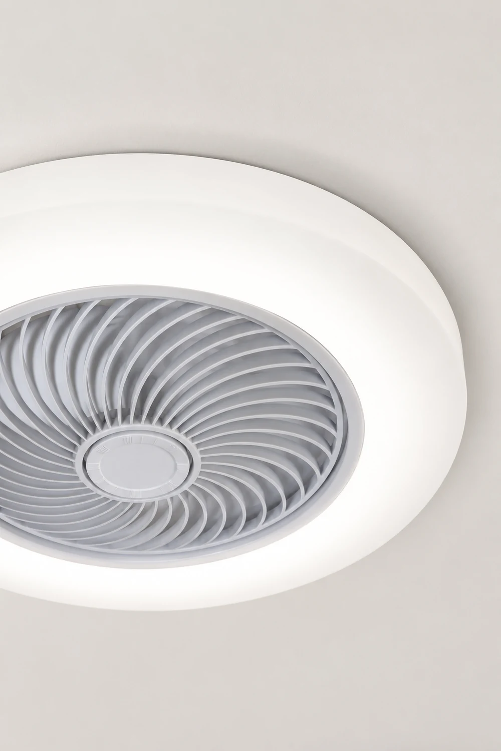 Quinn Deckenventilator mit Beleuchtung, 3 Farben, ∅45/52CM - Lumpaz