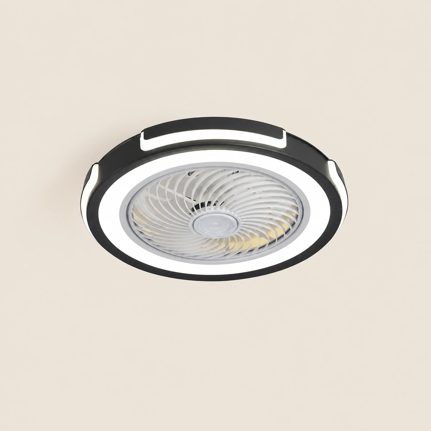 Edge Deckenventilator mit Beleuchtung, 4 Farben, 50CM Lang - Lumpaz
