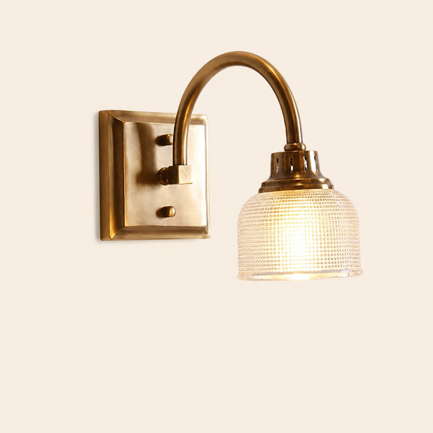 Lottie Prismatisch Spiegelfront Wandleuchte Glas , 1/2/3-flammig - Lumpaz