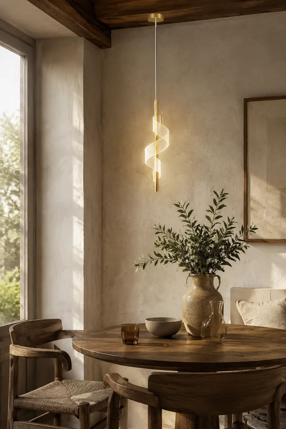 Nordic Metal Bedside Chandelier Pendelleuchte für Schlafzimmer - Lumpaz