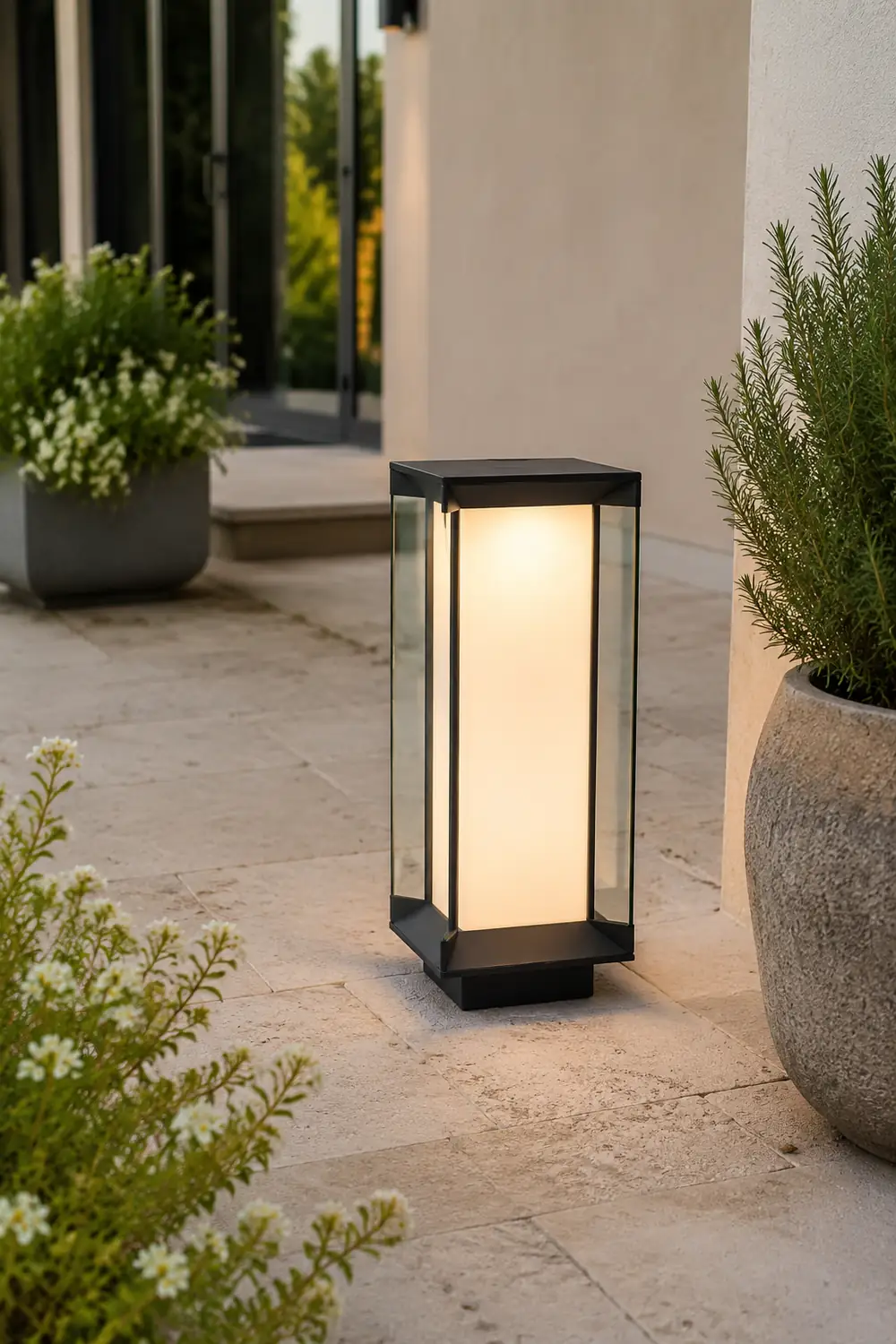 Orr Außenstehleuchte Solar RGB, 60CM Lang - Lumpaz