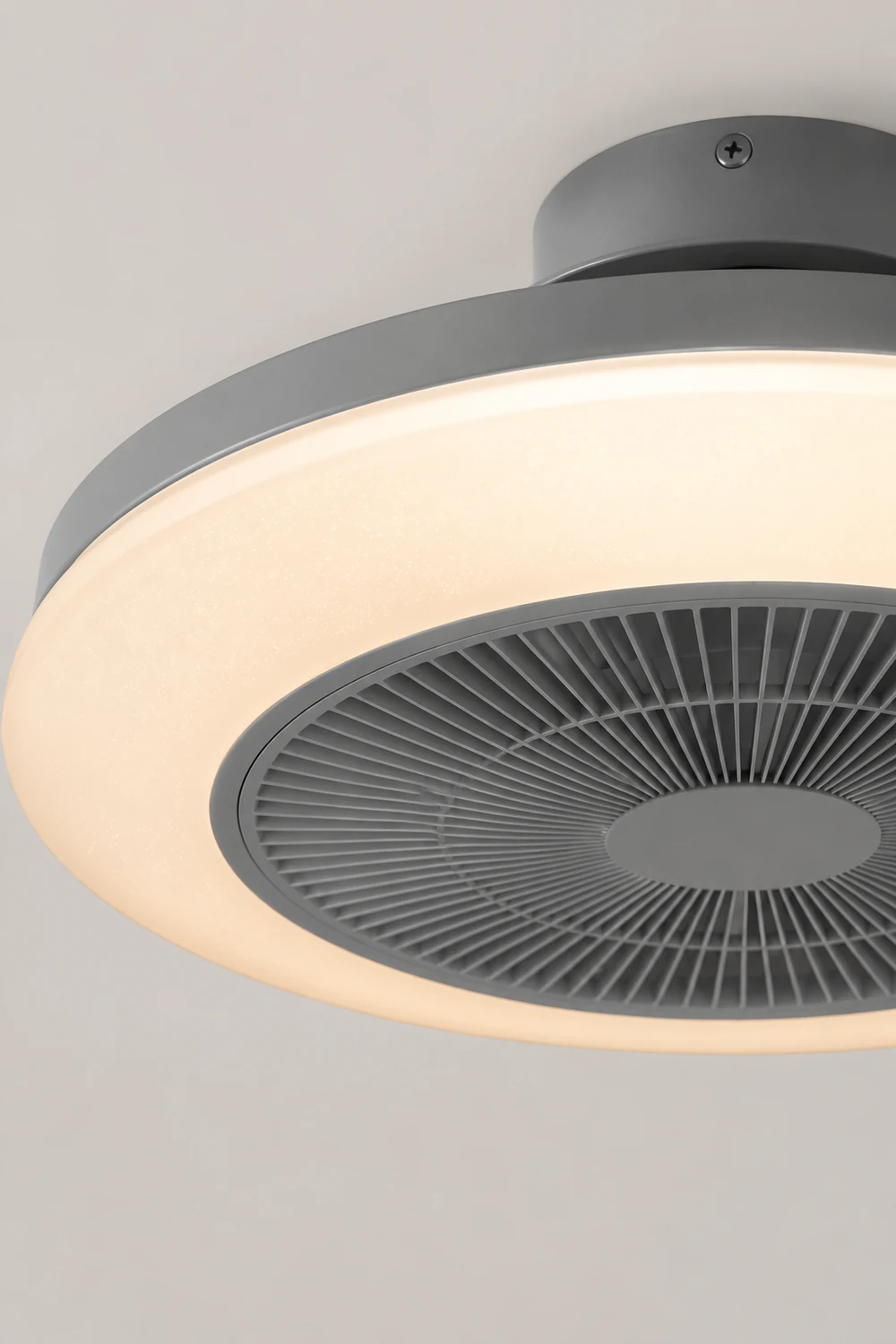 Morandi Deckenventilator mit Beleuchtung RGB-Bluetooth, ∅48cm - Lumpaz