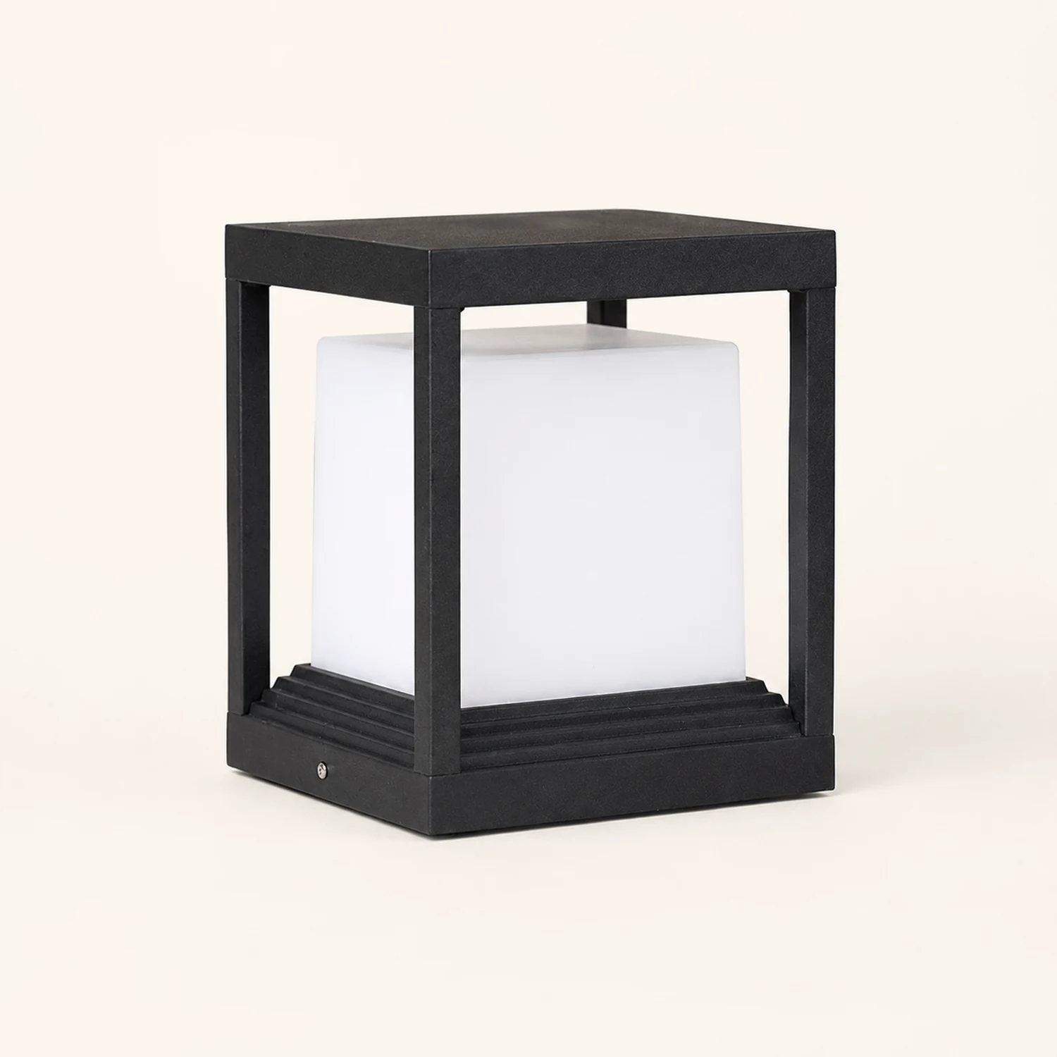 Orr Solar Außensockelleuchte, 2 Stile, 15/22CM - Lumpaz