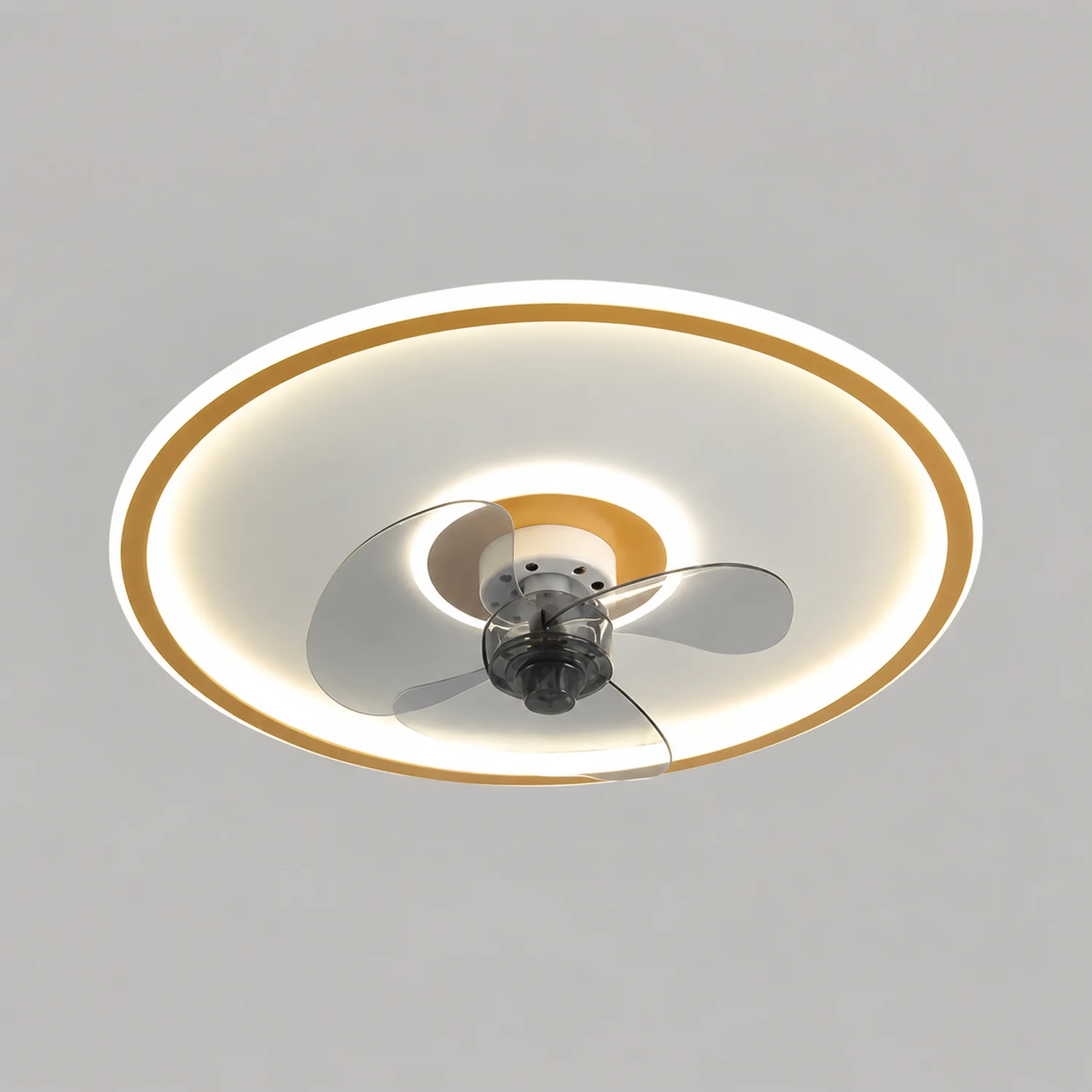 Morandi Deckenventilator mit Beleuchtung, 5 Farben, ∅40/50CM - Lumpaz