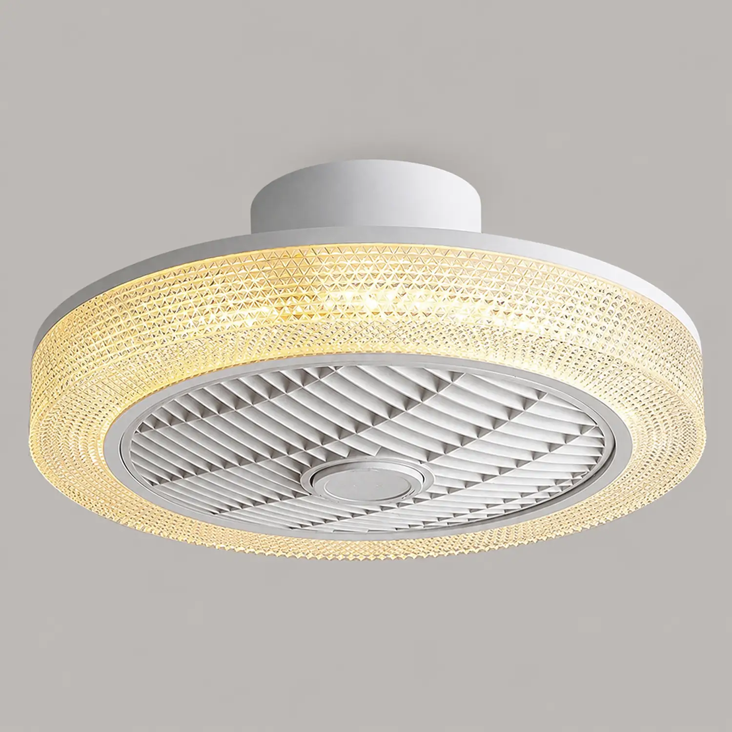 Kirsten Deckenventilator mit Beleuchtung 5-Blatt, 5 Farben, ∅51CM - Lumpaz