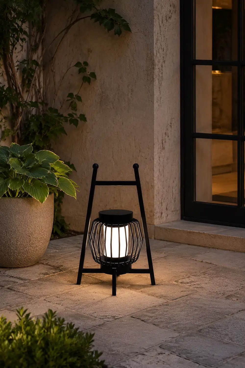 Orr Solar Außenleuchte Schwarz, ∅38CM - Lumpaz