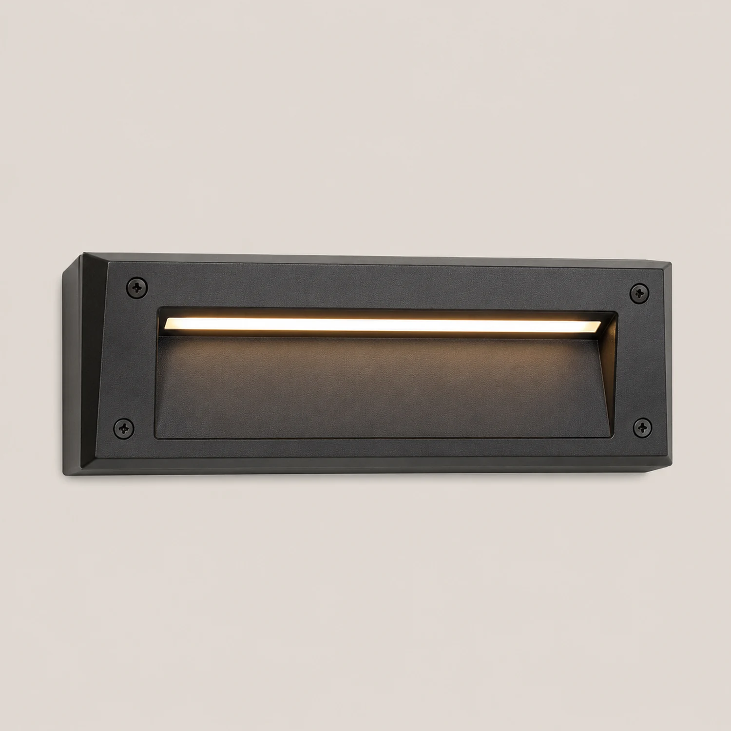 Orr Rechteck Treppenleuchte, 2 Stile, 23CM Lang - Lumpaz