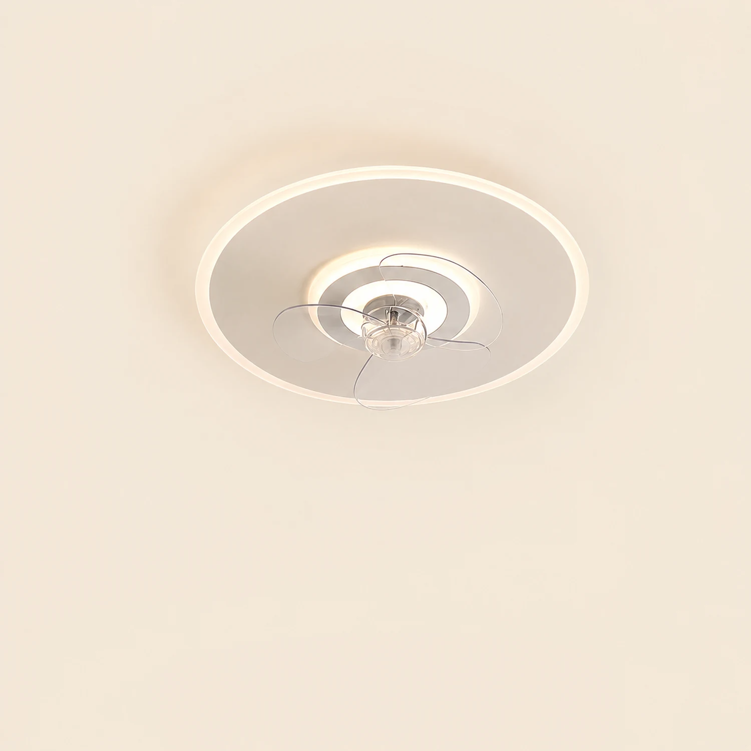 Morandi Deckenventilator mit Beleuchtung, 5 Farben, ∅40/50CM - Lumpaz