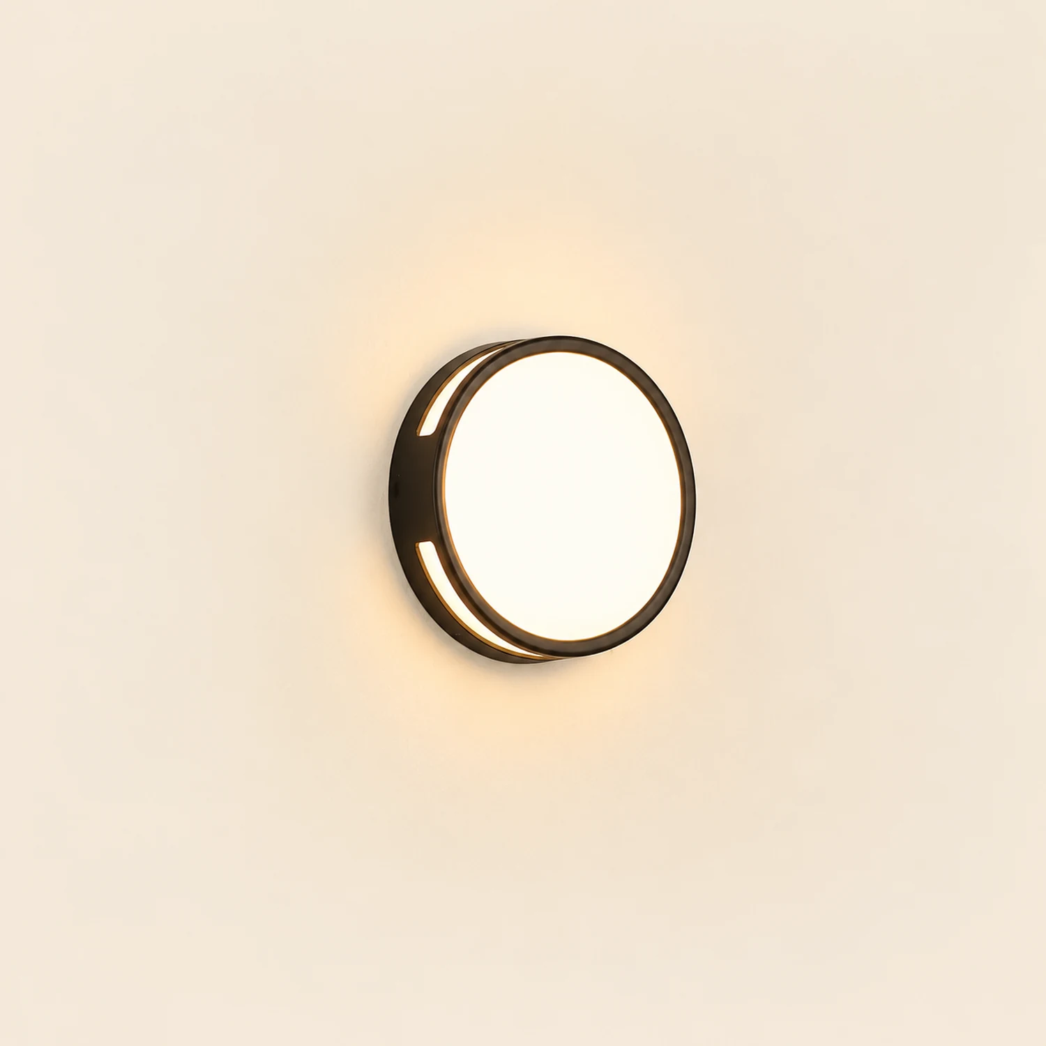 Orr Runde Außenwandleuchte, ∅18CM - Lumpaz