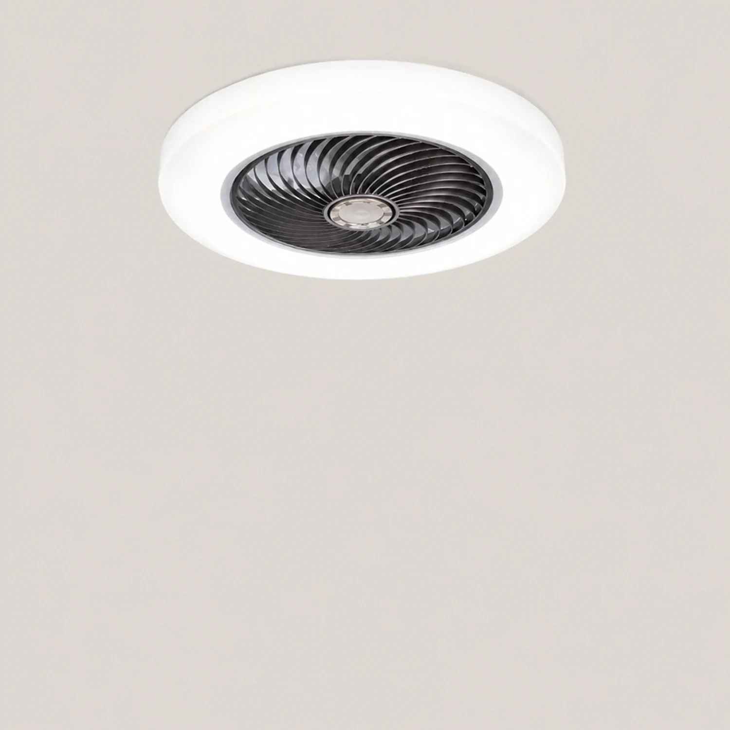 Quinn Deckenventilator mit Beleuchtung, 3 Farben, ∅45/52CM - Lumpaz