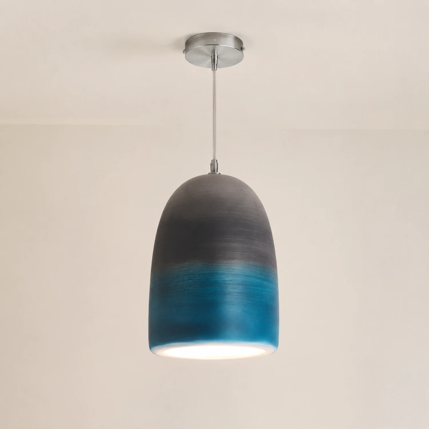 Zaid Pendelleuchte, 3 Farben, ∅ 28CM - Lumpaz