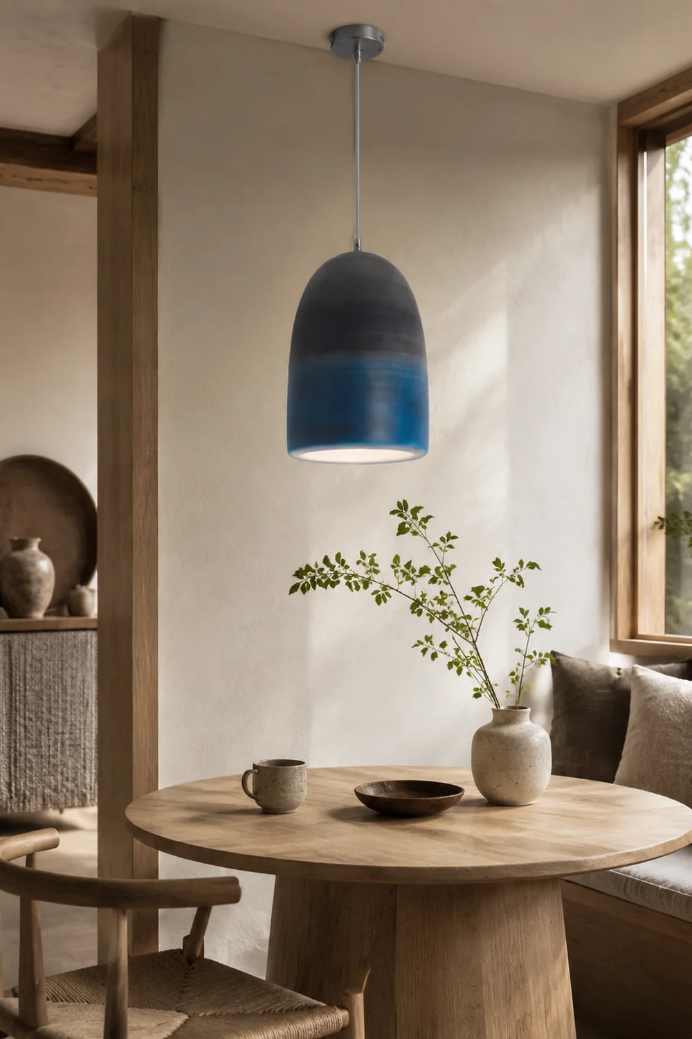 Zaid Pendelleuchte, 3 Farben, ∅ 28CM - Lumpaz