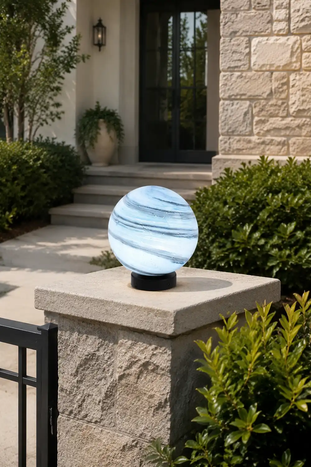 Elif Außenleuchte Solar, Mond, ∅25/30/40CM - Lumpaz