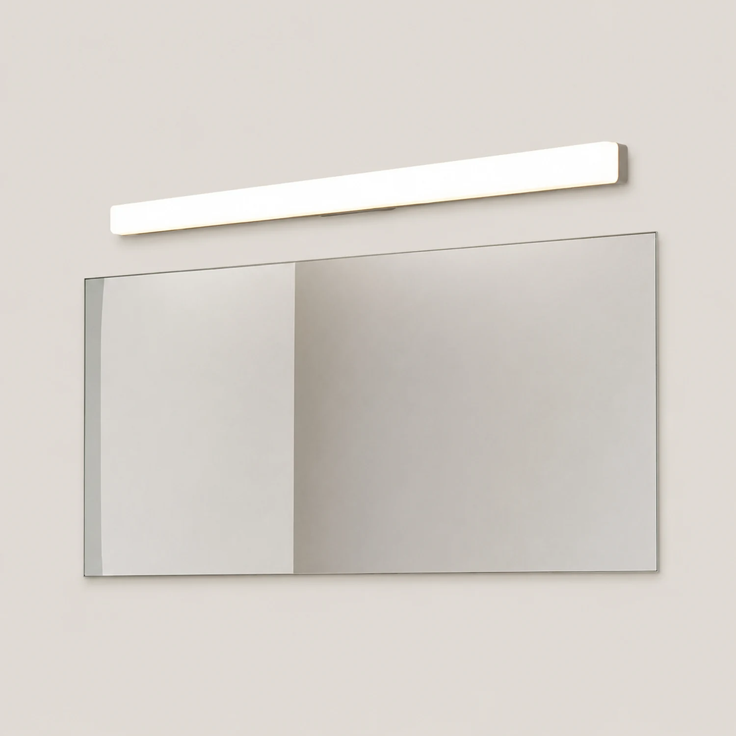 Edge Bar Spiegelfront Wandleuchte Weiß, 20CM/41CM/61CM/90CM lang - Lumpaz