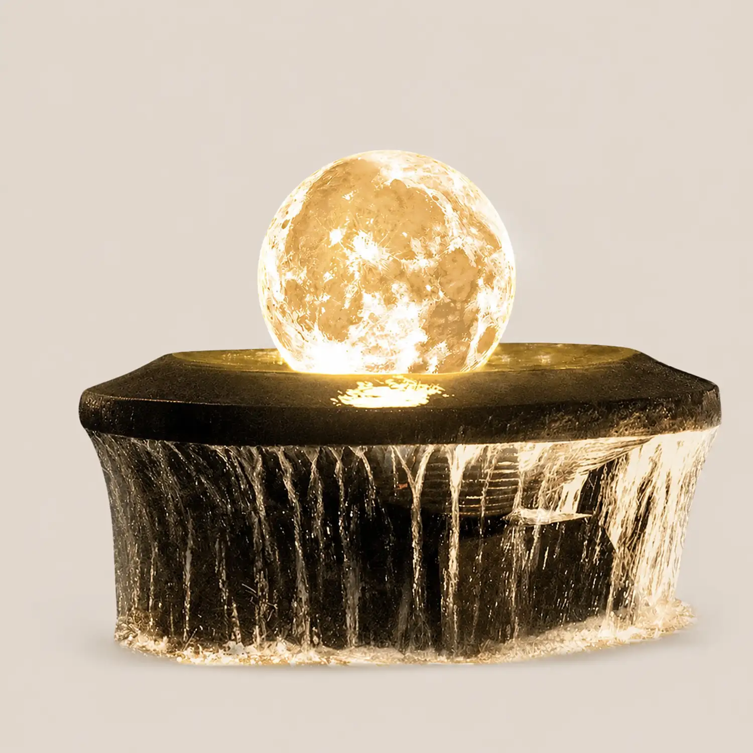 Elif Außenleuchte Solar, Mond, ∅20/30/40/50/60CM - Lumpaz