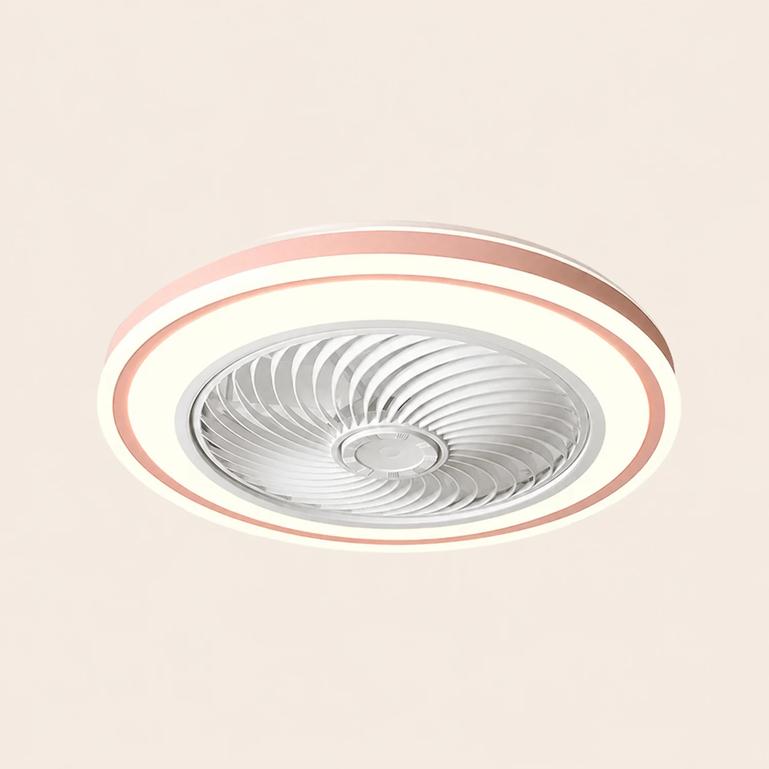 Quinn Deckenventilator mit Beleuchtung, 5 Farben, ∅48CM - Lumpaz