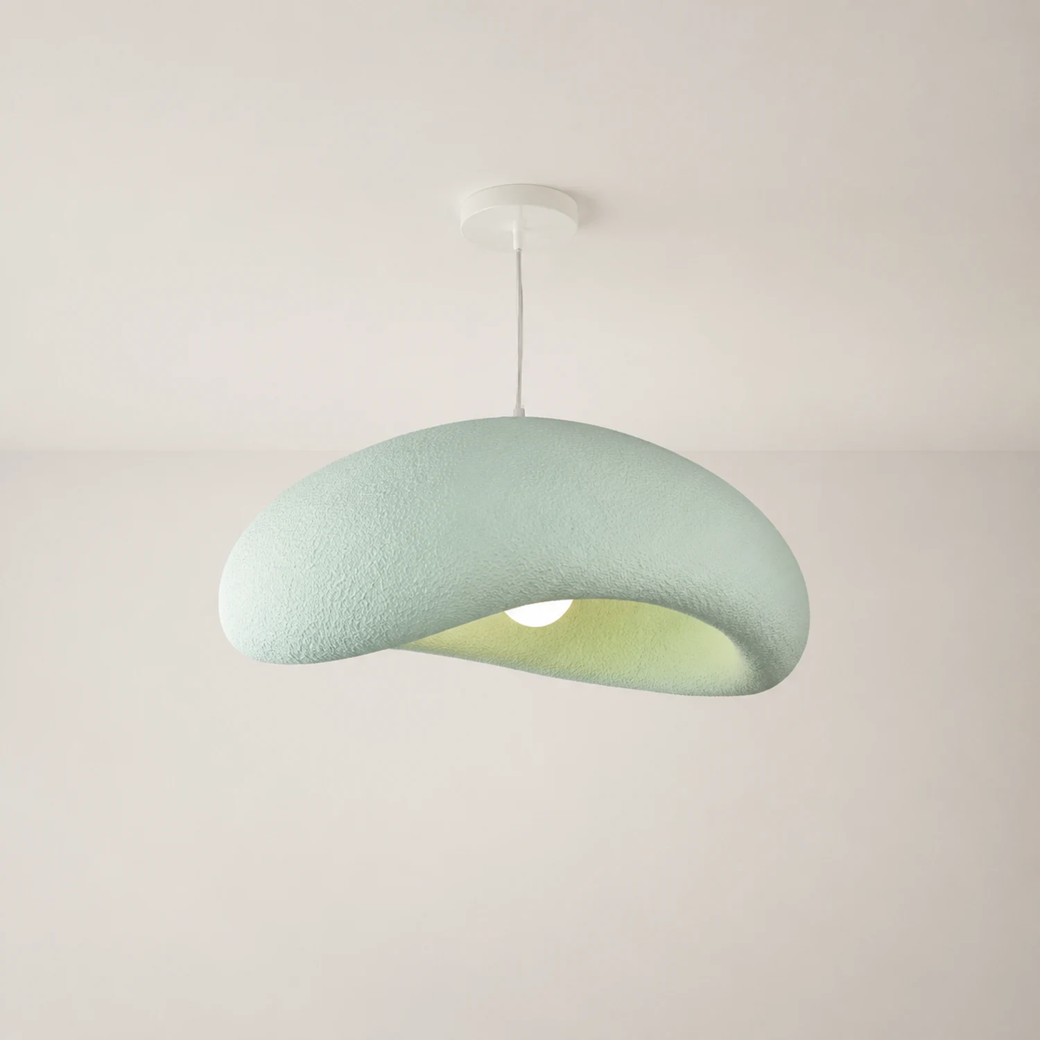 Byers Kopfsteinpflaster-Pendelleuchte, L 60CM - Lumpaz