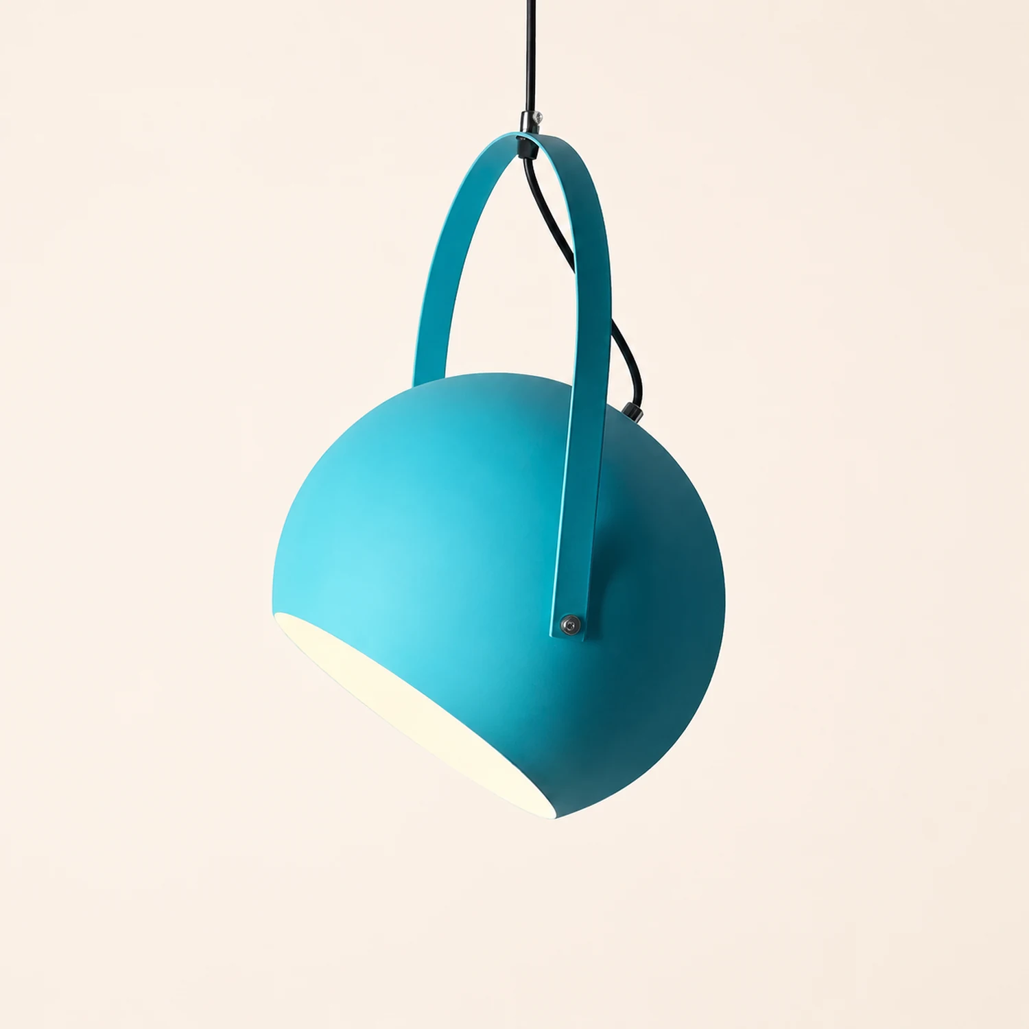 Morandi Pendelleuchte, Dunkelblau, ∅25CM - Lumpaz
