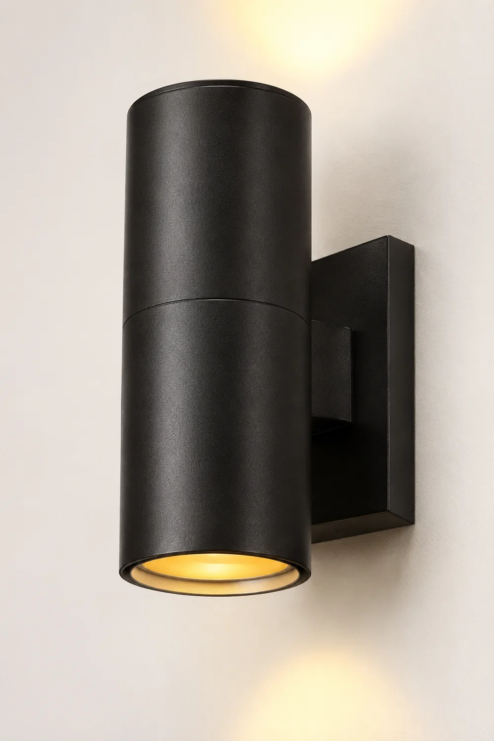 Orr Außenwandleuchte Doppelkopf, Metall &Glas, Wasserdicht - Lumpaz