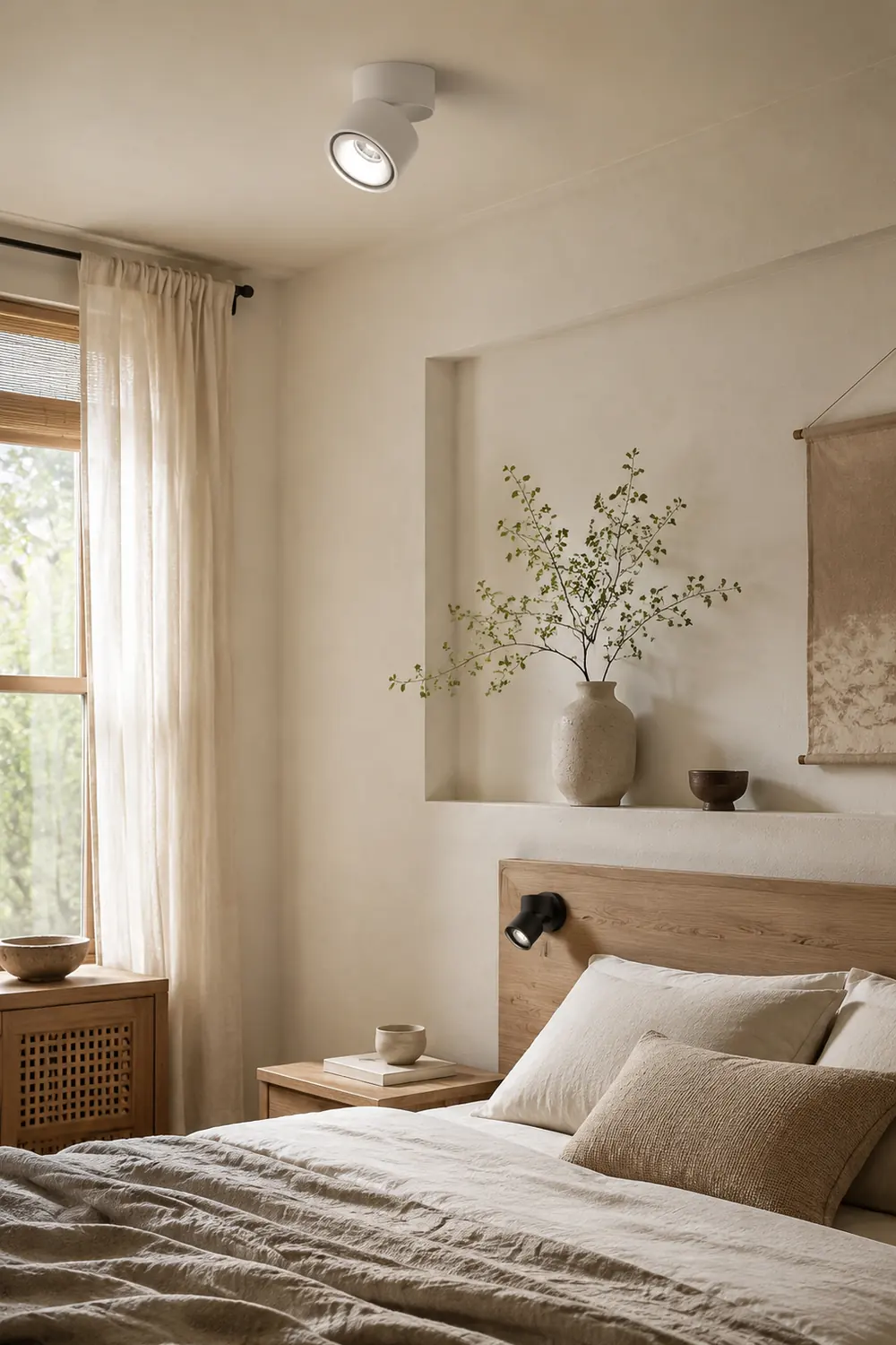 Novak LED Deckenstrahler Aufbau Downlight für Wohnzimmer & Korridor, Weiß - Lumpaz