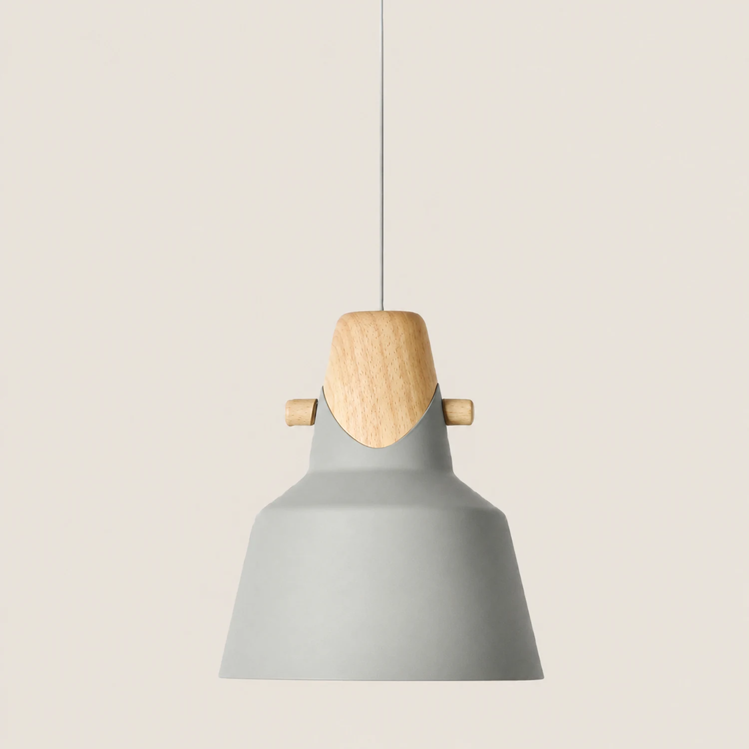 Morandi Pendelleuchte, Holz & Acryl, 5 Farben, 15/33CM Lang - Lumpaz