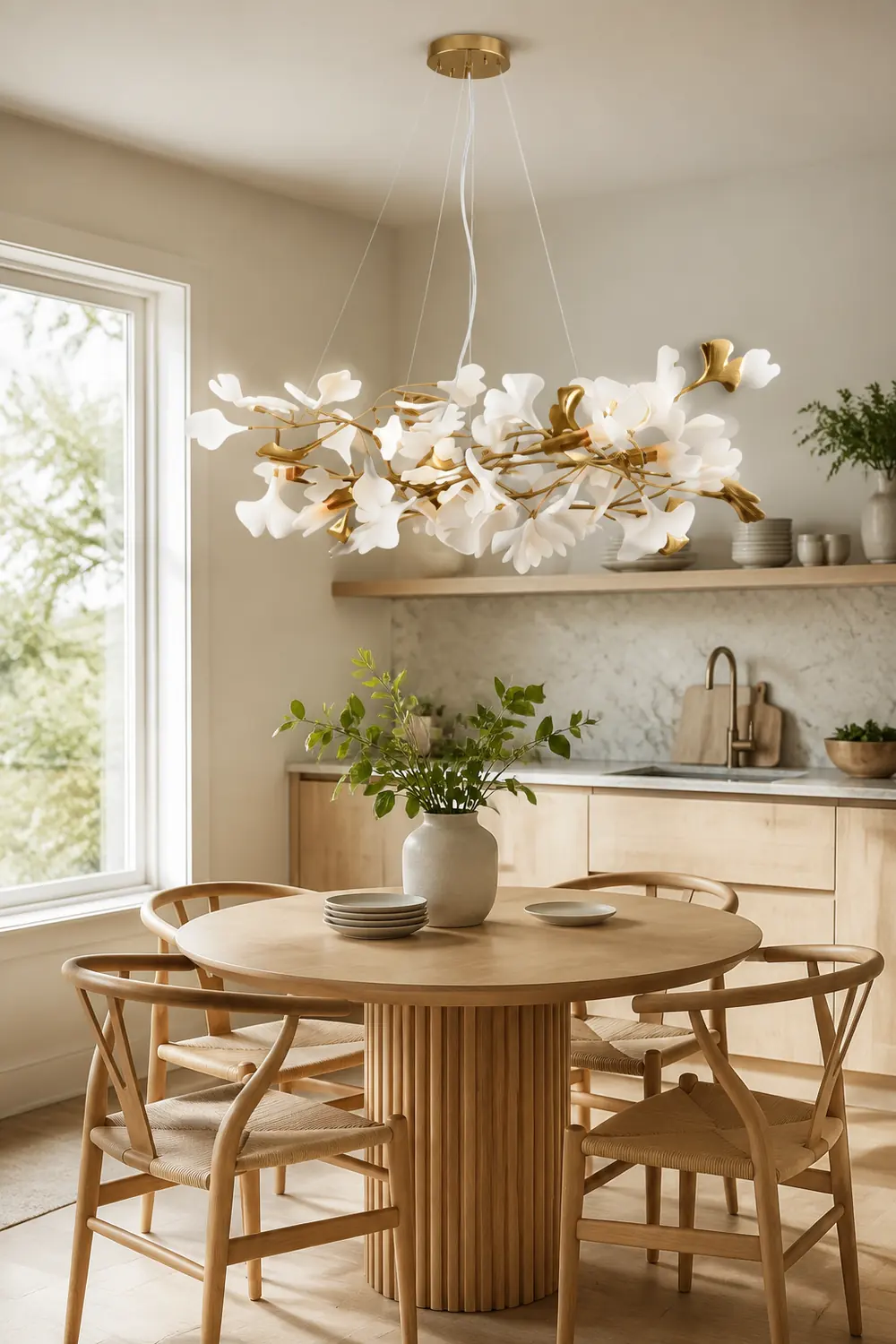 Ophelia Kronleuchter Art Déco-Designs für Foyer, ∅60CM - Lumpaz
