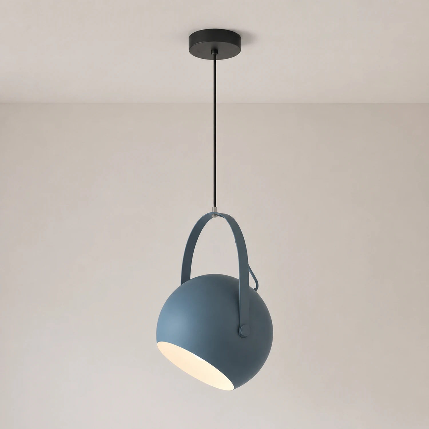Morandi Pendelleuchte, Dunkelblau, ∅25CM - Lumpaz