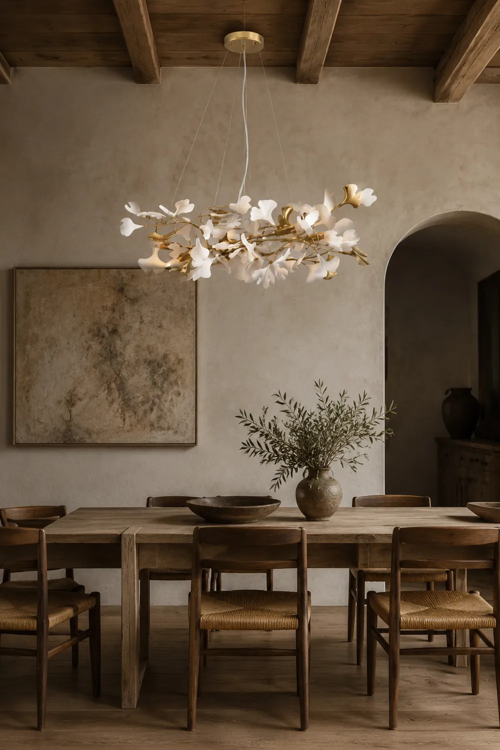 Ophelia Kronleuchter Art Déco-Designs für Foyer, ∅60CM - Lumpaz