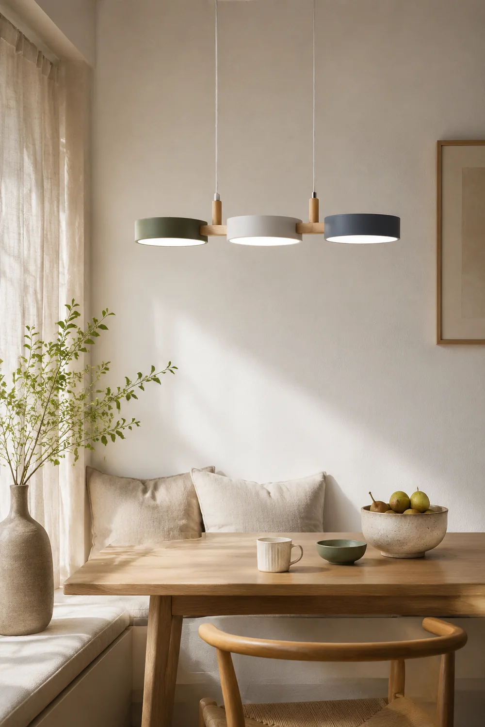 Morandi Pendelleuchte, 3-flammig, 76CM Lang - Lumpaz