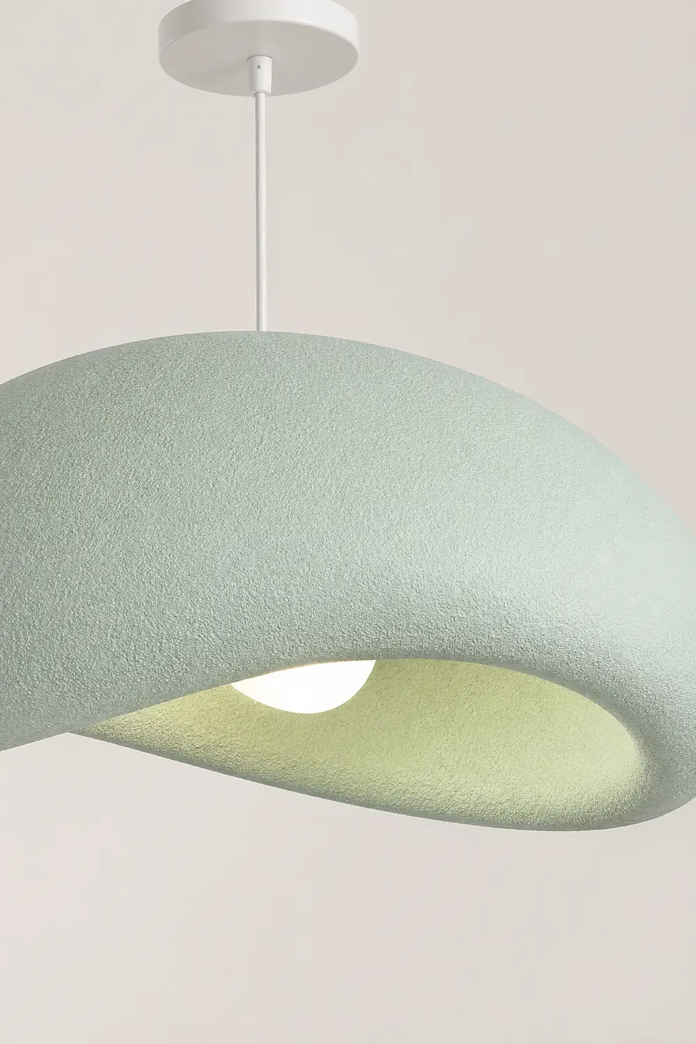 Byers Kopfsteinpflaster-Pendelleuchte, L 60CM - Lumpaz