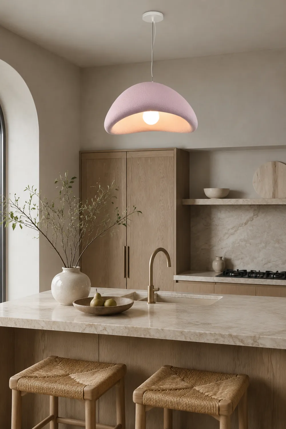 Byers Pendelleuchte in Brotform, L 30/40/50/60/70/80CM - Lumpaz