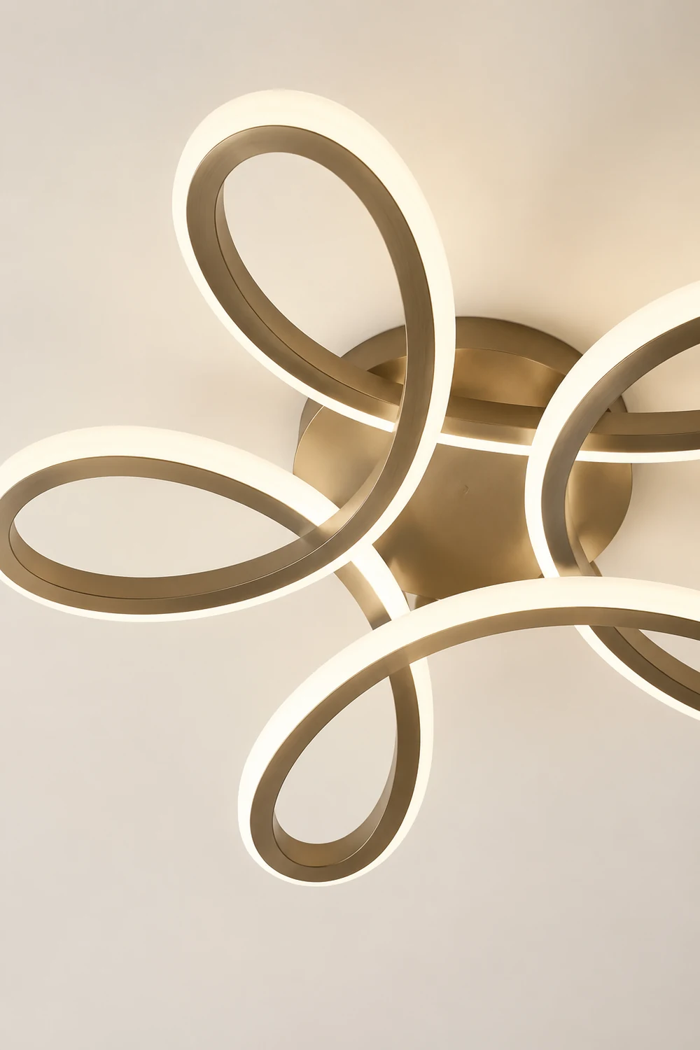 Lacey Moderne LED Deckenleuchte aus Metall für Korridor, Metall - Lumpaz