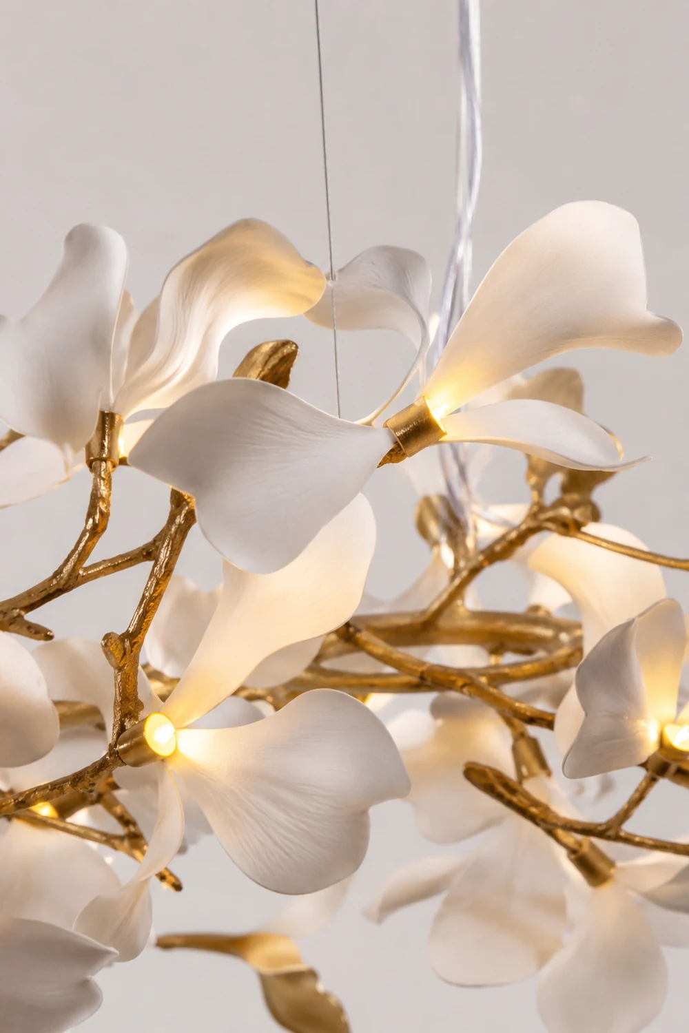 Ophelia Kronleuchter Art Déco-Designs für Foyer, ∅60CM - Lumpaz