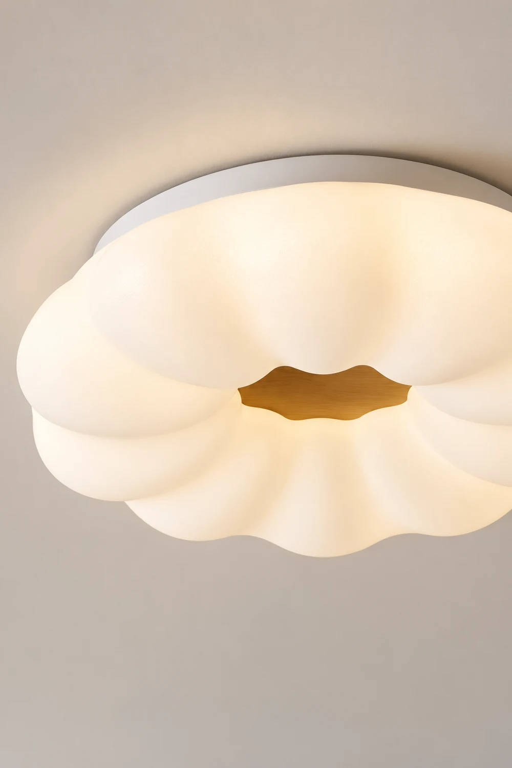 Ozawa Deckenleuchte Dimmbar, Hölzern, ∅40CM - Lumpaz