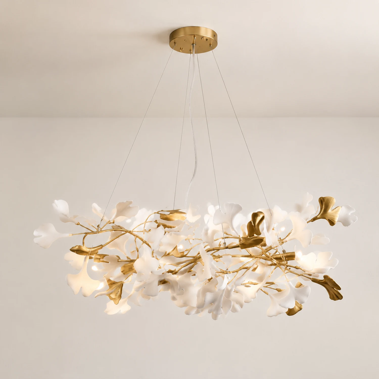 Ophelia Kronleuchter Art Déco-Designs für Foyer, ∅60CM - Lumpaz