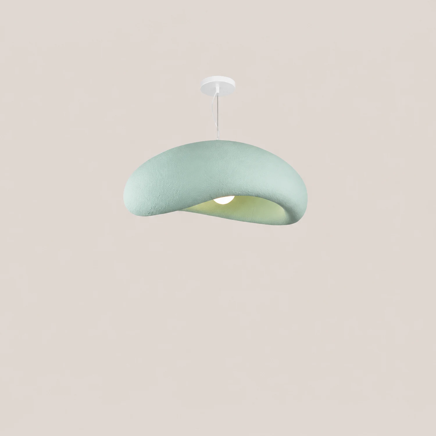 Byers Kopfsteinpflaster-Pendelleuchte, L 60CM - Lumpaz