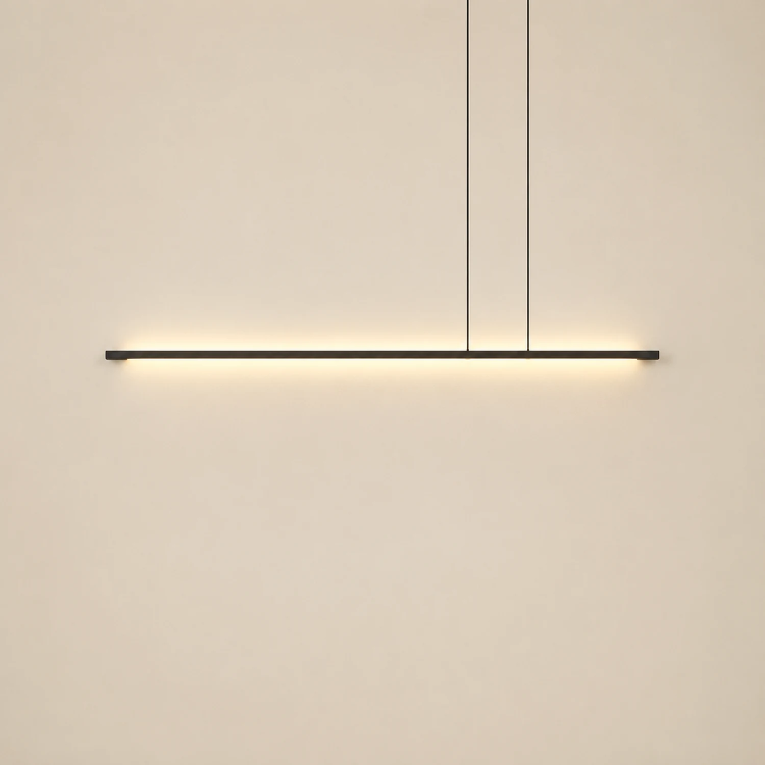 Edge Schlank Linear Wandlampe, Metall&Acryl, L 80/120CM - Lumpaz