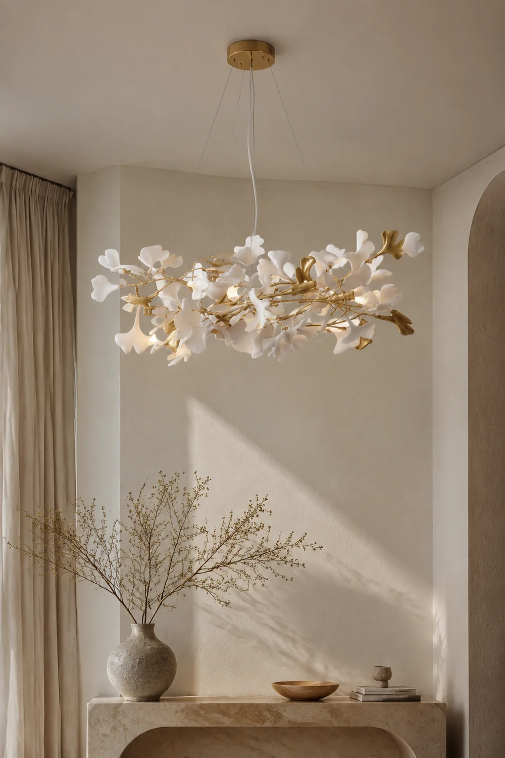 Ophelia Kronleuchter Art Déco-Designs für Foyer, ∅60CM - Lumpaz