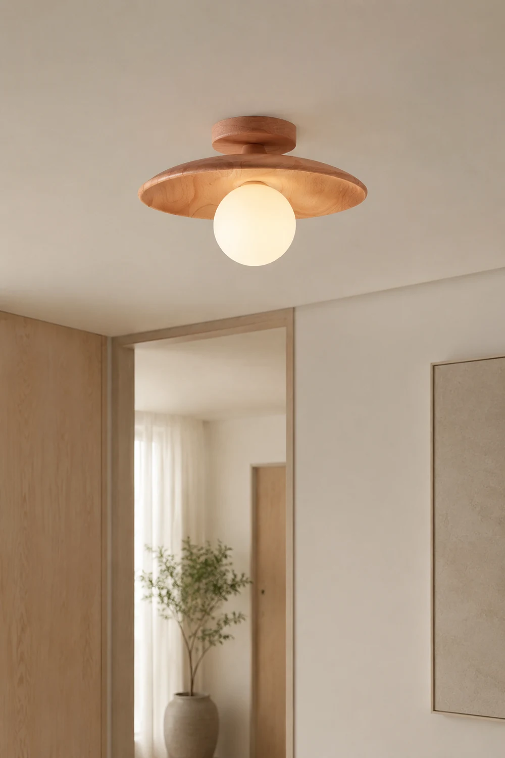 Carins Deckenleuchte, 2 Farben,  ∅18/28CM - Lumpaz