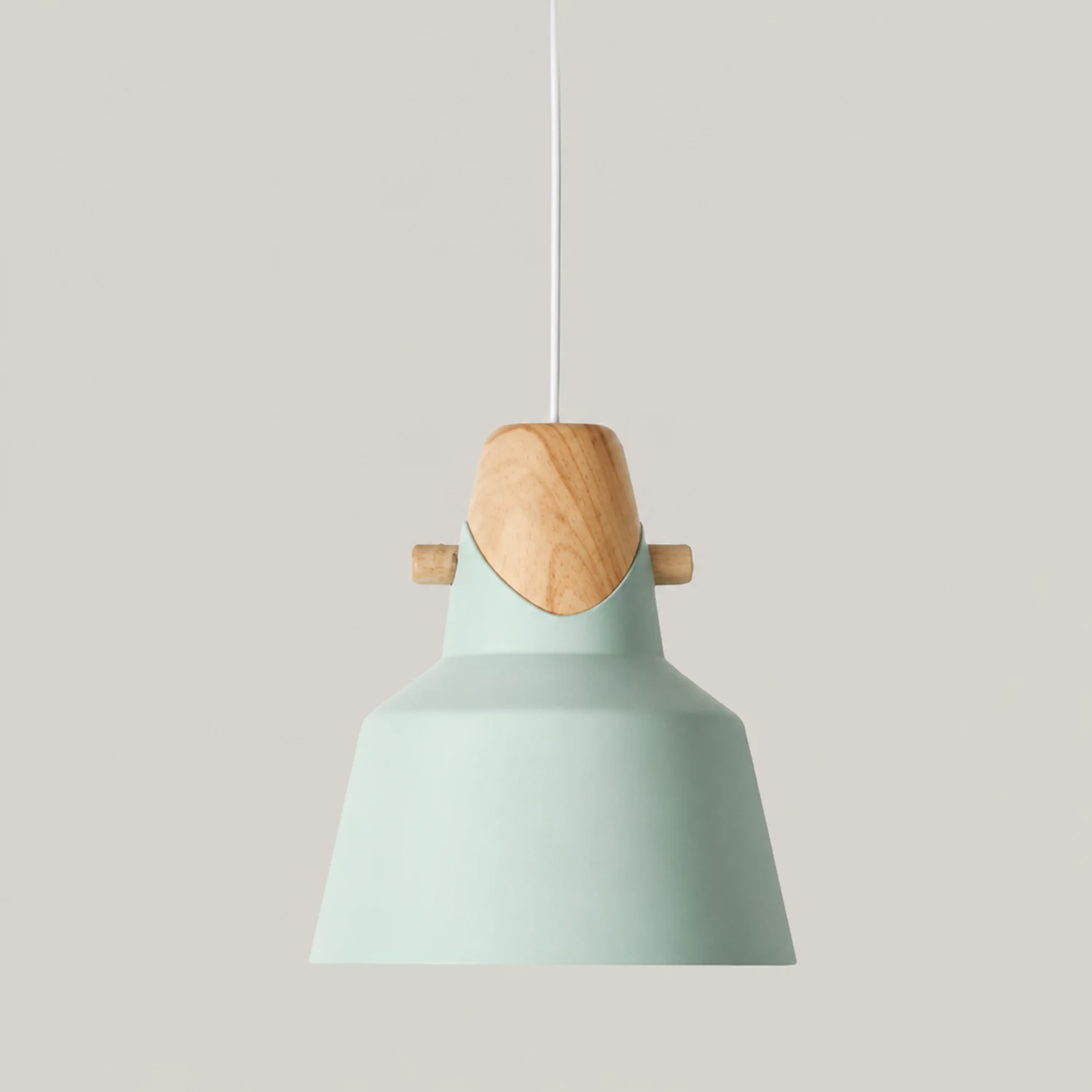 Morandi Pendelleuchte, Holz & Acryl, 5 Farben, 15/33CM Lang - Lumpaz